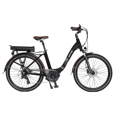 China Wholesale Electric City Bike Carbon Fiber Aluminum Alloy Frame Lithium Power Full Suspension Bicystar City Electric Bicycle for Sale